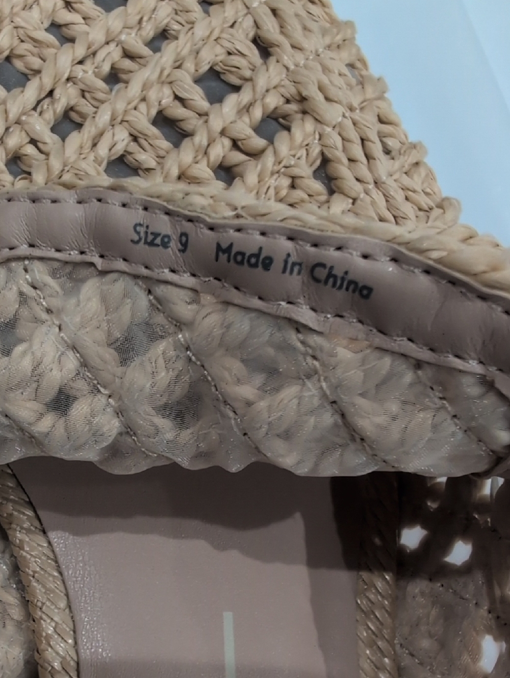 Dolce Vita FlatsSabor Flats LT Natural Raffia 9 - Picture 7 of 7